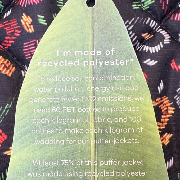 Farm Rio NWT Borogodo Reversible Metallic Quilted Patchwork Puffer Coat Jacket - Picture 17 of 17